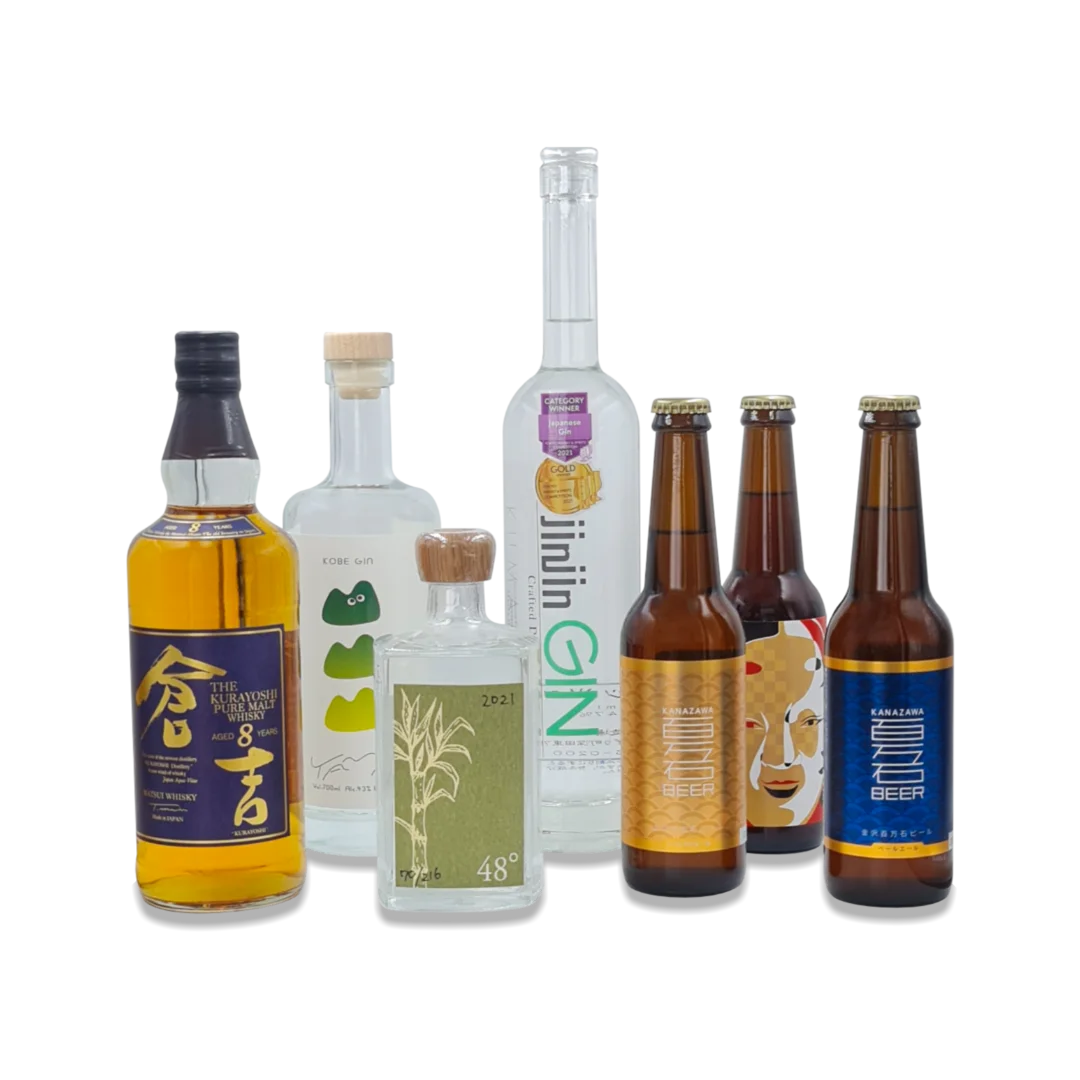 Boissons et spiritueux Présentation des alcools japonais vendus au Bambou Bleu