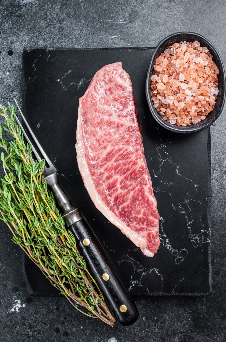 Bœuf Wagyu restaurant japonais Bambou Bleu Sallanches Haute-Savoie Bœuf Wagyu restaurant japonais Bambou Bleu Sallanches Haute-Savoie